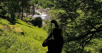 PARCOURS ACCRO'BRANCHE AUX JARDINS EN TERRASSES