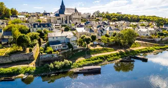 Visites de groupe guidées et commentées du village et/ou de la collégiale de Candes-Saint-Martin