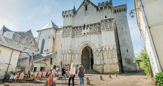 Visites de groupe guidées et commentées du village et/ou de la collégiale de Candes-Saint-Martin