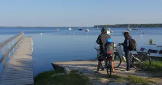 Moutchic Loisirs - Locations de vélos - Plage du Moutchic lac de Lacanau