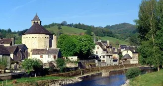 Ste Eulalie d'Olt, village classé parmi les Plus Beaux Villages de France en Aveyron