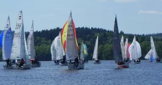 Voile : Club Nautique de Vassivière Port Crozat_3