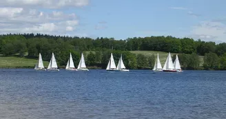 Voile : Club Nautique de Vassivière Port Crozat_4