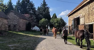 Centre équestre "Les Chevaux de Tilcara" à Château-Chervix_5