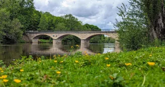 Pour les pêcheurs, un accès privilégié à la VIENNE depuis la parcelle._36