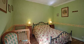 Chambre d'hôtes de la Ferme de la Roche à Bonnac la Côte en Haute-Vienne (Limousin)- Suite familiale Vert Limousin_7