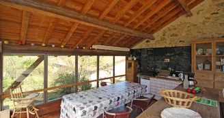 Chambre d'hôtes du Clos de l'Arthonnet à Flavignac en Haute-Vienne (Nouvelle Aquitaine) - Terrasse couverte_17