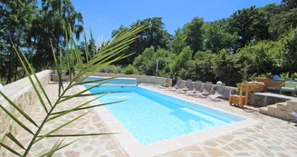 La bulle des Bois de Saint Auvent à La Geneytouse en Haute-Vienne (Nouvelle Aquitaine) - Piscine_20