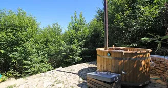 La bulle des Bois de Saint Auvent à La Geneytouse en Haute-Vienne (Nouvelle Aquitaine) - Bain Nordique_3