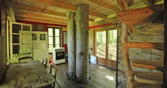 Cabane du "Vieux Huraud" à Saint Sylvestre en Haute-Vienne (Nouvelle Aquitaine) - grande cabane_6