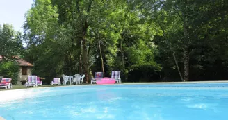 Gîte Rochechouart Le Moulin de la Maillerie_Piscine chauffée