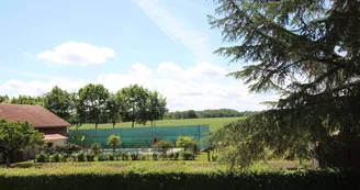 Ferme de Rouffignac à Blanzac en Haute-Vienne - vue d'une chambre_33