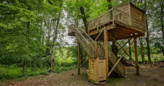 Cabane "La Grande Forêt" à Saint Jouvent en Haute-Vienne (Limousin en Nouvelle Aquitaine)_32