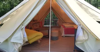 Aire naturelle camping kabaneko près Autoroute limoges