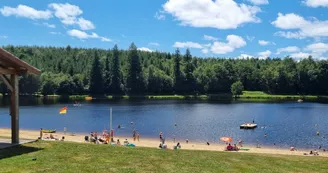 Lac de St Mathieu plage