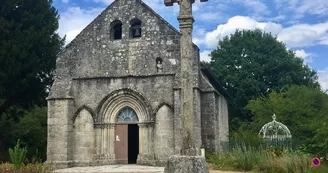 Eglise et croix de Cheissoux_1