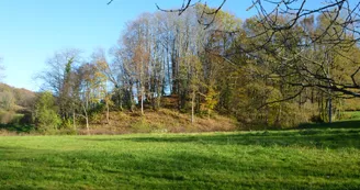 Motte castrale et fossé de Puy Archer, dit Châteauvieux à La Porcherie_1