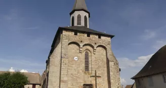 Collégiale fortifiée de St Germain Les Belles 