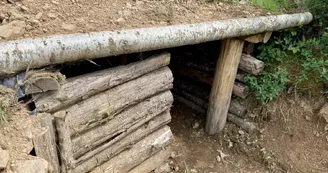 Planque du maquis à St Julien le Petit