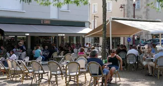 Bar le Corot, terrasse