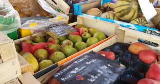 Chaque mercredi matin, le marché à St-Pierre-des-Nids