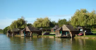 Vue sur chalets