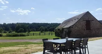 gîte Les granges de Man'Jad Daon - terrasse 2©BouvetNathalie