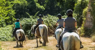 Balade à cheval l'Orbière