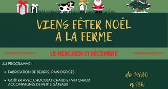 Viens fêter Noël à la ferme