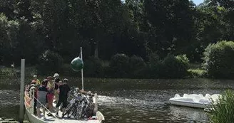 bac de ménil traversée ménil   vélo  francette sud mayenne