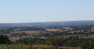 Vue depuis le chemin de crête