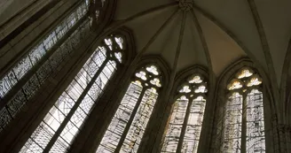 Intérieur de l'église Saint-Hérie à Matha