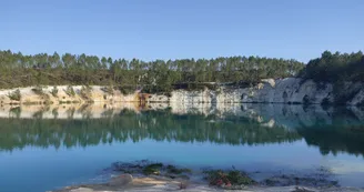 Les étangs bleus de Guizengeard