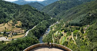 Belvédère sur la Vallée de l'Eyrieux