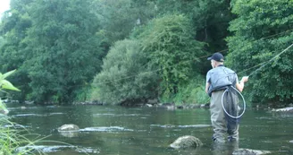 Pêche à la mouche, Parcours des Toyères