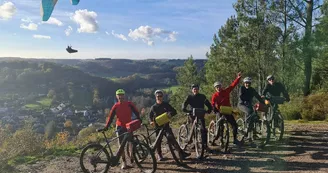 saint leonard des bois à vtt electrique