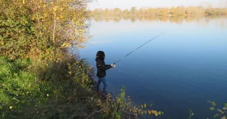 Pêcheur aux Rouanneraies