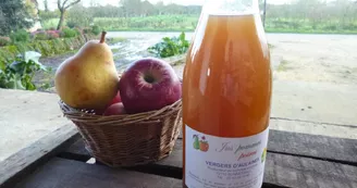 Vergers d'Aulaines - jus de fruit