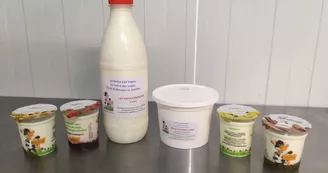 Ferme Lait'loges produits