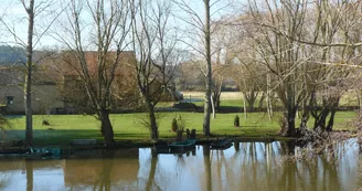 Chambres d'hôtes Le Gué Lian - Moitron-sur-Sarthe - vue sur la rivière Sarthe