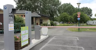 Entrée Camping de La Suze-sur-Sarthe