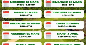 Dates Journées Portes Ouvertes