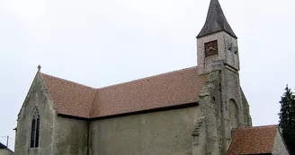 caquetoire de l'église à Thoigné