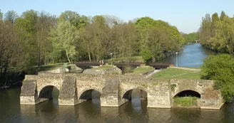 L'Huisne - Pont des Vendéens © Ville du Mans Alain Szczuczynski