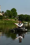 Pêche en float tube à Cantenay-Epinard