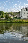 Château de Montsoreau en bord de Loire