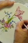 Peinture sur porcelaine