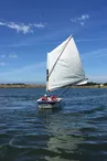 À partir de 6 ans, stage initiation sur le marais des optimists, puis en mer (dériveurs et catamarans)