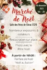 Marché de Noël de Clérac en Haute-Saintonge