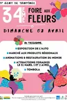 Affiche Foire aux fleurs St Genis de Saintonge